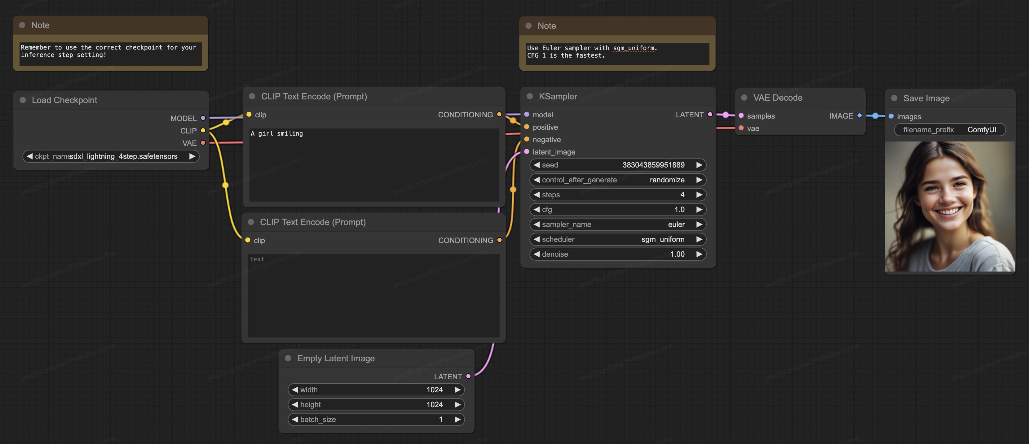 SDXL-Lightning ComfyUI Full Workflow